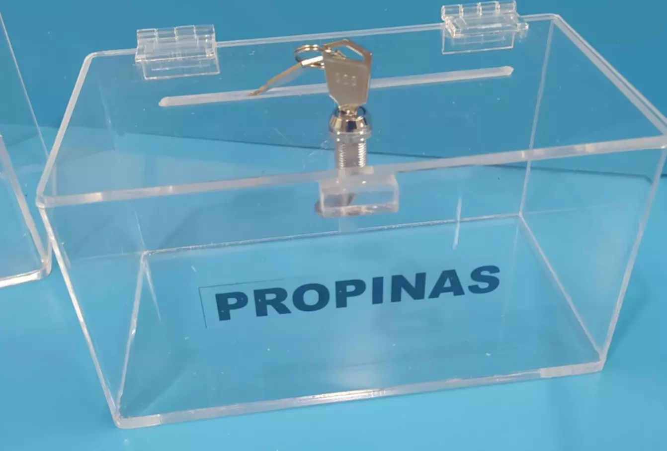 Cajas acrílicas para propinas